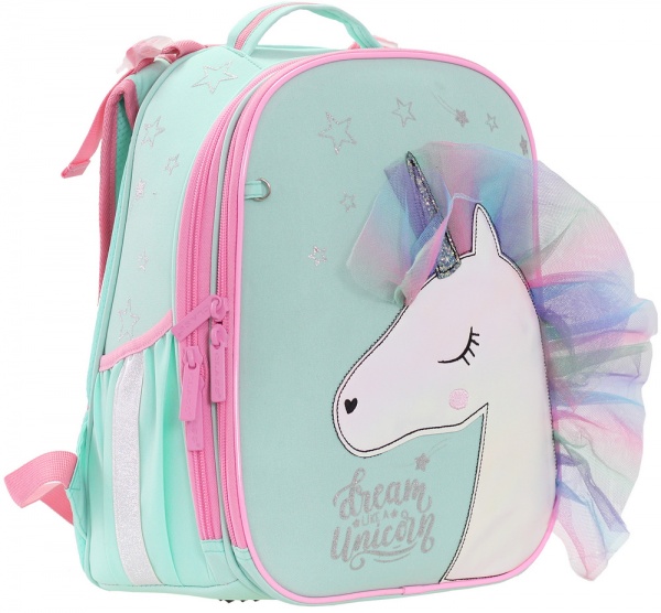 Рюкзак каркасный CLASS SchoolCase Mini Unicorn 2202C