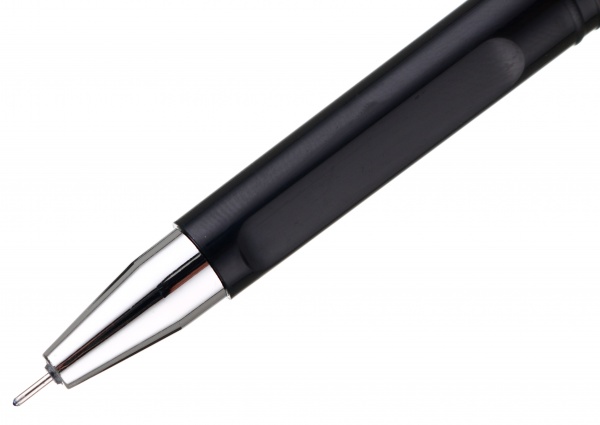 Ручка гелева Гвинтівка блакитна чорнило синє 