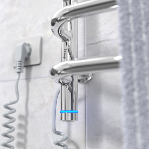 Рушникосушарка електрична Evro-Termo Ліберті П7 400 х 600 з полицею ЕЛЕКТРО Л.П. S3 