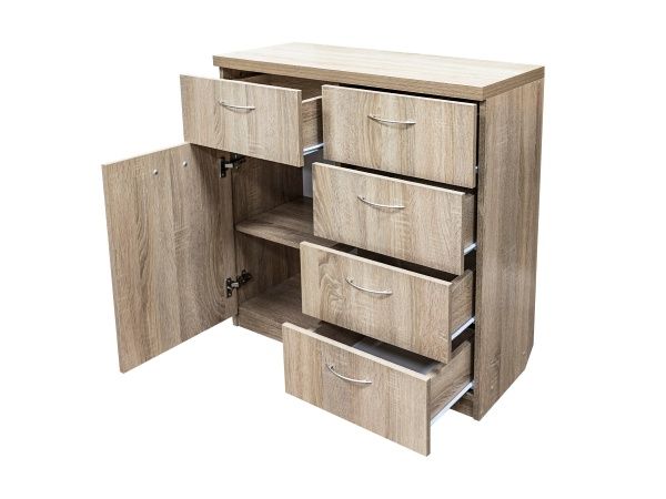 Комод DC-2 800х330х850 мм дуб сонома 