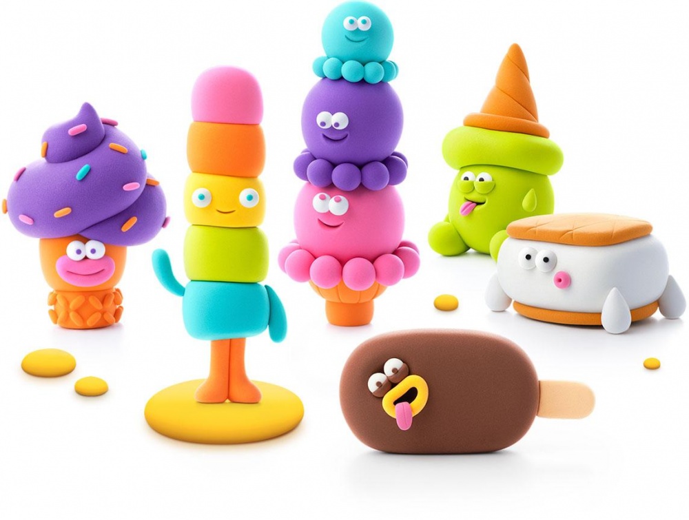 Набір пластиліну Lipaka самостійно твердіє Файні морозивка 15029-UA01