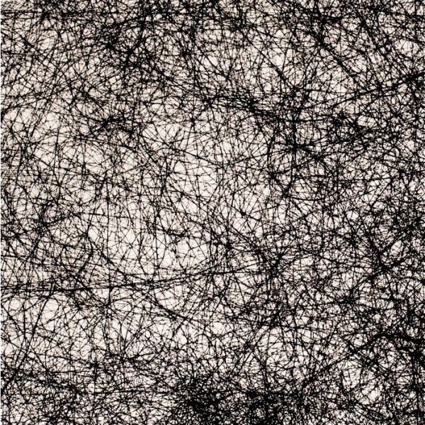 Флизелин MX61852 50х50 см черный