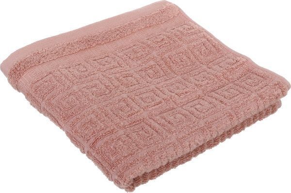 Полотенце махровый Греция 50x90 см пудровый Luna 