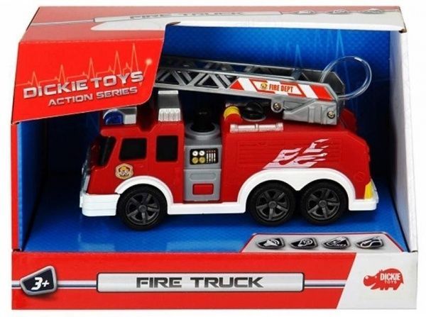 Машинка пожежна Dickie Toys Пожежна служба зі звуковими та світловими ефектами 3306000