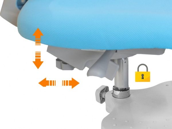 Крісло дитяче Evo-kids Mio-2 G (арт.Y-408 G) сірий 