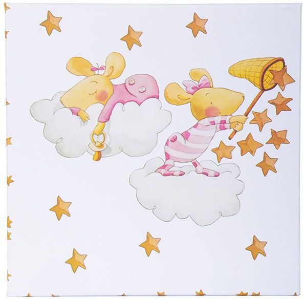 Набір десертних тарілок Дівчинка-мишка 19 см 2 шт. 924-488 Lefard