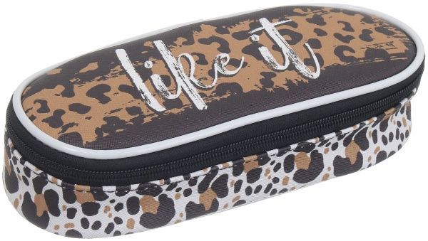 Пенал-бокс Леопардовый принт 932108 разноцветный