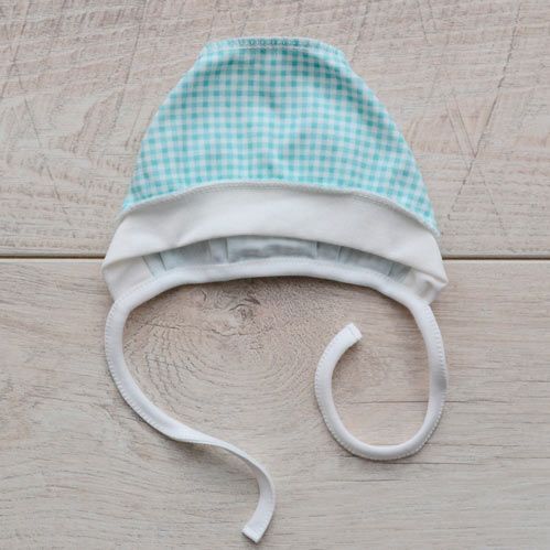 Чепчик дитячий Minikin р.41 бірюзовий 206203