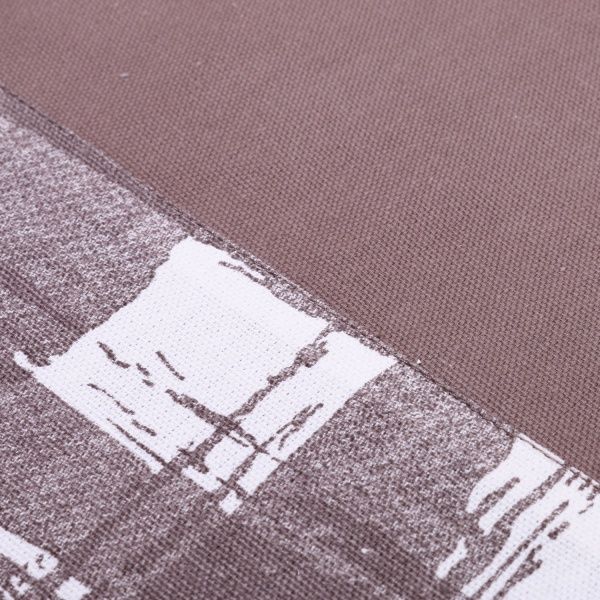 Фартук 70х80 капуччино клетка Домашній текстиль