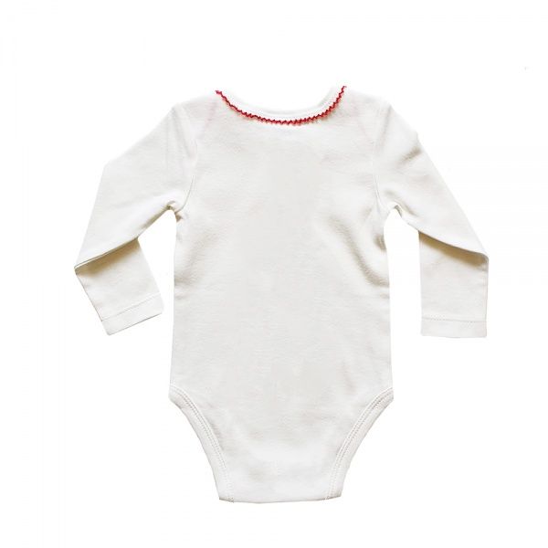 Боди для девочек для девочки Colibri р.80 молочный/с принтом G3081 