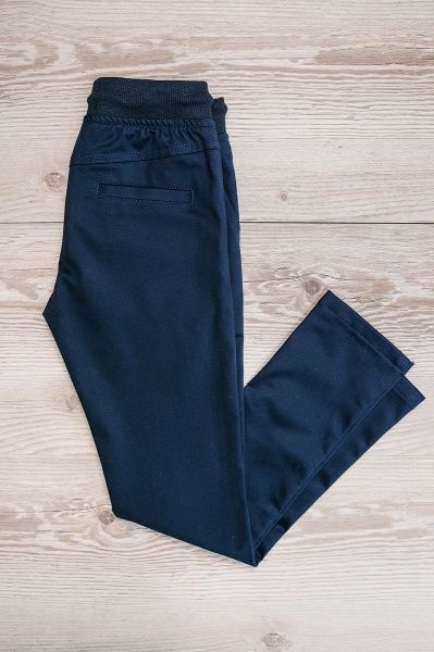 Штаны для мальчиков West-Fashion М Чинос р.140 синий А1201 