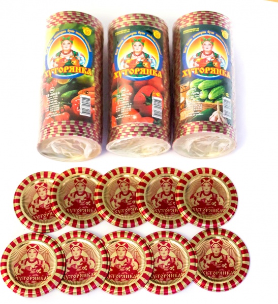 Кришка для консервації Хуторянка СКО-1-82 50 шт. 