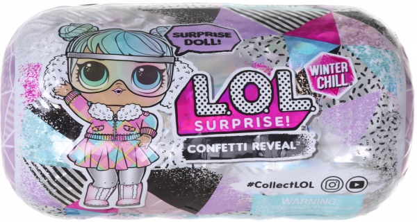 Кукольный набор L.O.L. SURPRISE! Зимнее конфетти 576600