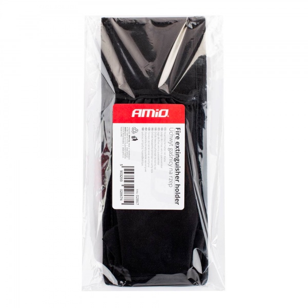 Тримач для вогнегасника AMiO чорний