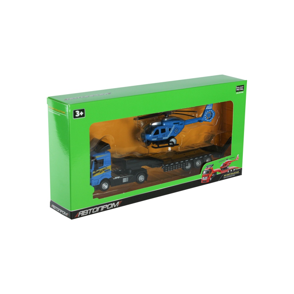 Автомобиль Автопром 1:64 Трейлер AP7509