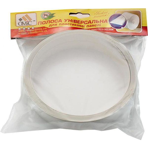 Полоса універсальна 6 м.п. біла
