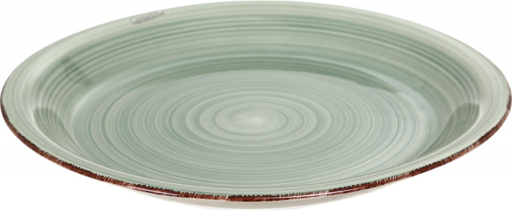 Тарелка подставная Fiora Retro Green 27 см