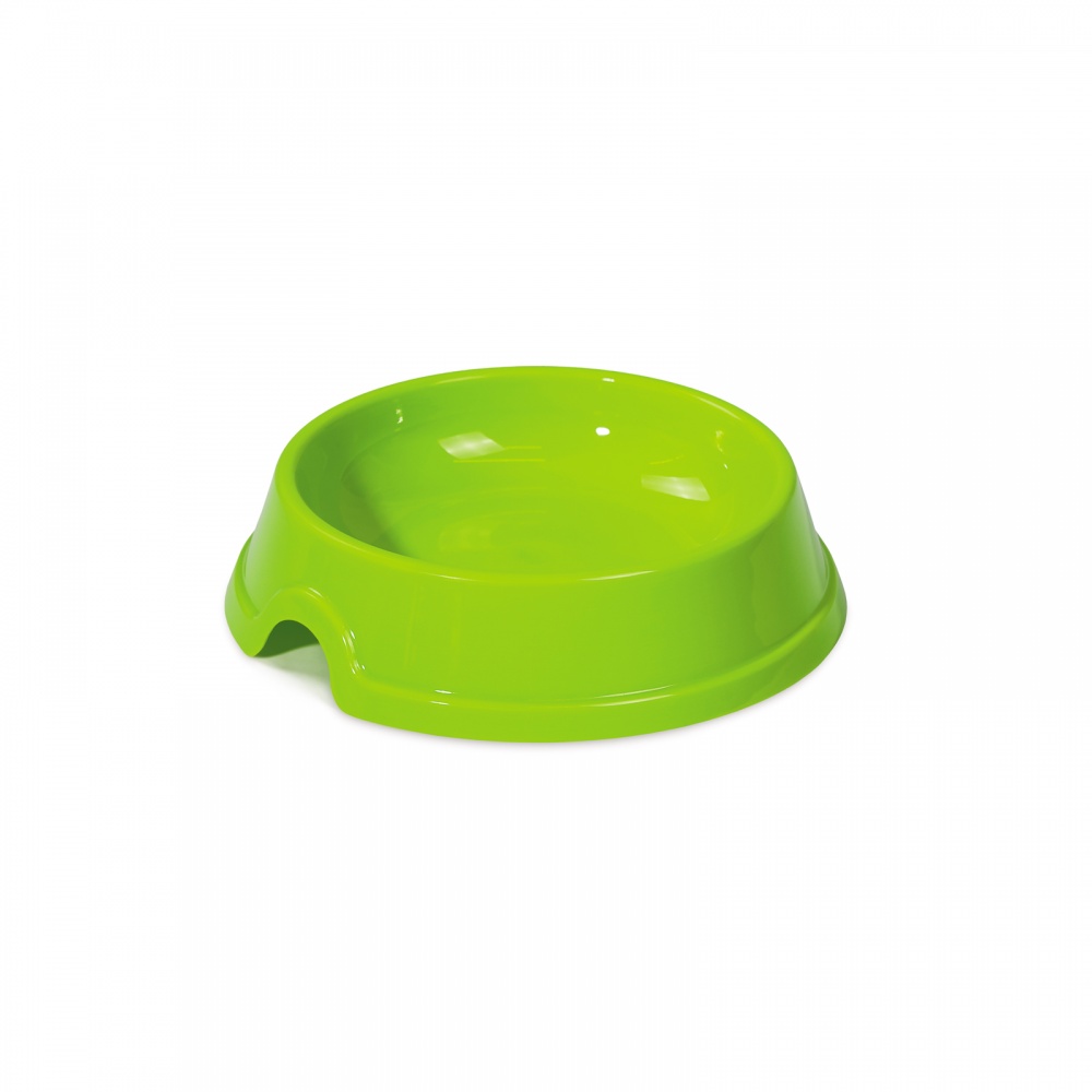 Миска Природа для кота плоска 0,2 л зелена