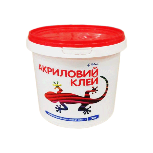 Клей акриловый Polimin Универсальный 3 кг 