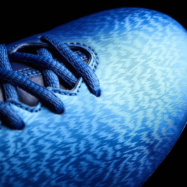 Бутси Adidas X 16.3 FG BB5641 р. UK 7 блакитний