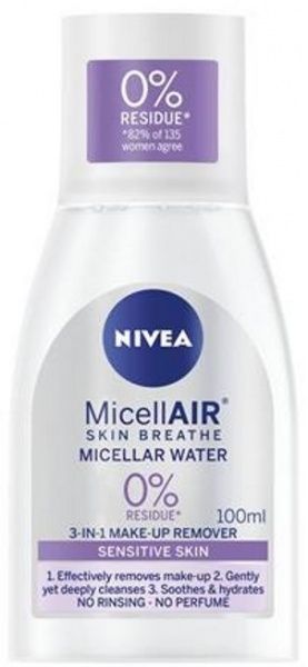 Міцелярна вода Nivea MicellAIR Дихання Шкіри для чутливої шкіри 100 мл
