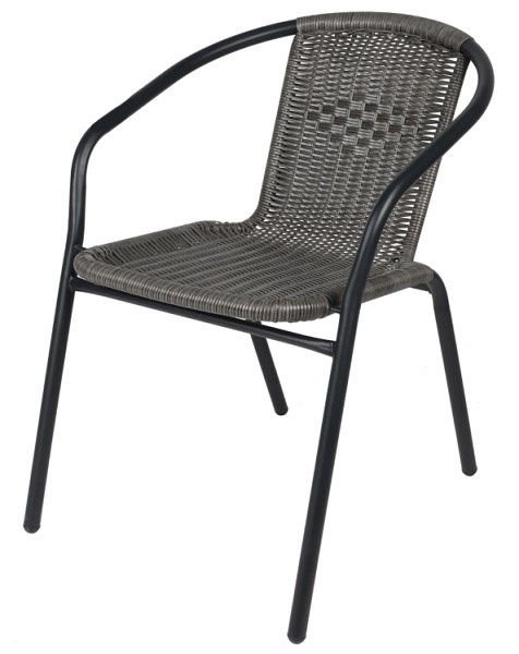 Ротанговое кресло UP! (Underprice) Рита 58x53x73 см графит