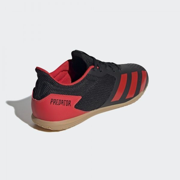 Бутсы Adidas PREDATOR 20.4 IN SA EE9580 р. UK 9,5 черный