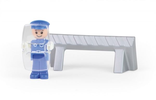 Поліцейська машина Lena TRUXX 28 см з фігуркою водія 4455