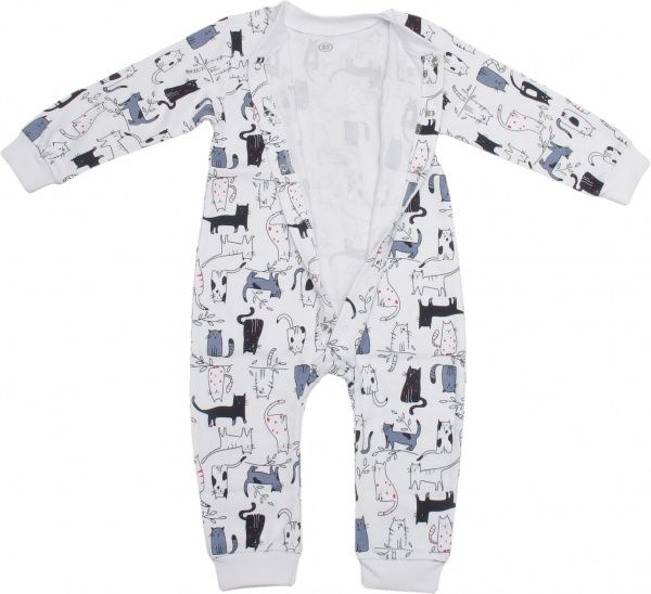 Боди детское Фламинго ясельный р.86 белый/в ассортименте 427-217 