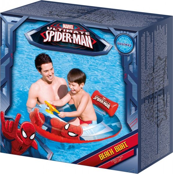Човен надувний Bestway Людина-павук 112х70 см