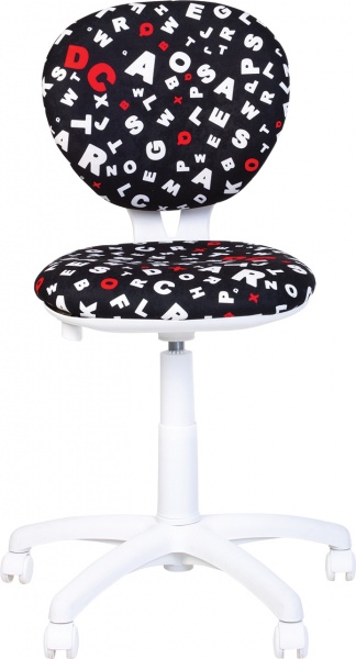 Кресло детское Nowy Styl KENDIGTSWHITE SPR-10 черный/с буквами 