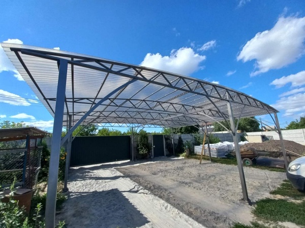 Шифер ELYPLAST посилений 10x2м x 0,9мм хвиля бронзовий