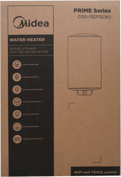 Бойлер Midea D30-15EFG (W) 
