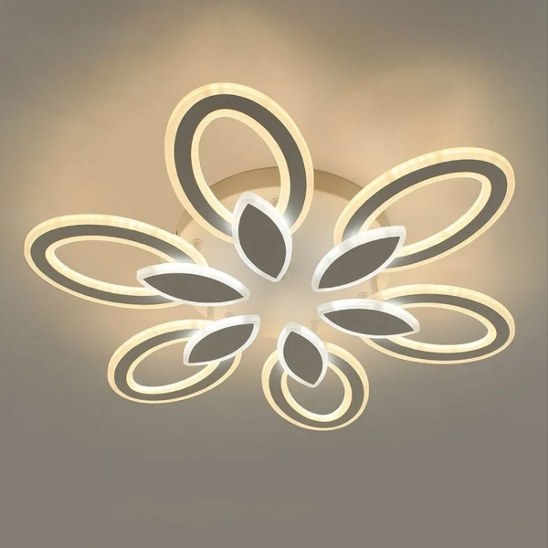 Люстра світлодіодна Luminaria Aurora Double 6F 120 Вт білий AURORA DOUBLE 120W 6F 