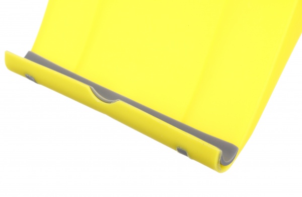 Подставка держатель для мобильного телефона 51.5х43х42 мм желтый UP! (Underprice)