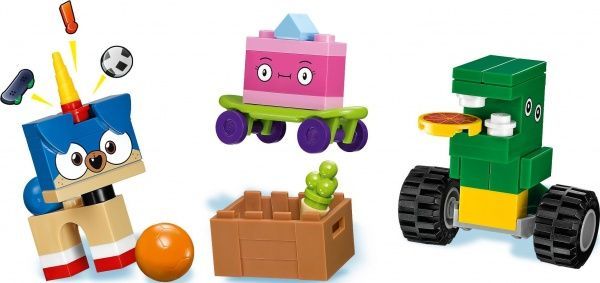 Конструктор LEGO Unikitty Трехколесный мотоцикл принца Паппикорна 41452