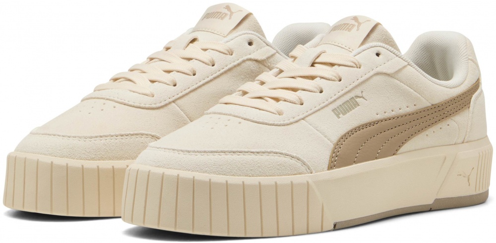 Кроссовки женские Puma Carina Mia SD 40263801 р.38,5 бежевые