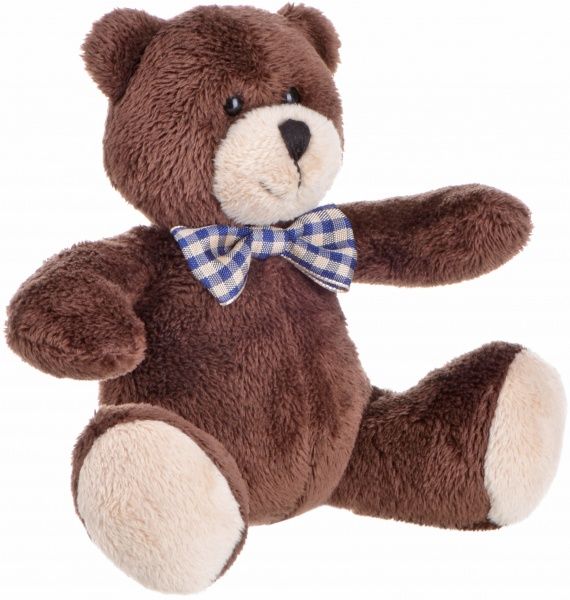М'яка іграшка Same Toy Ведмедик коричневий 13 см THT677