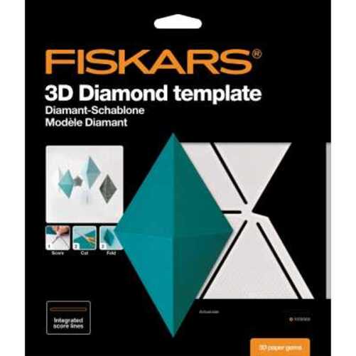Шаблон для квиллинга для создания 3D-фігур Diamond Fiskars
