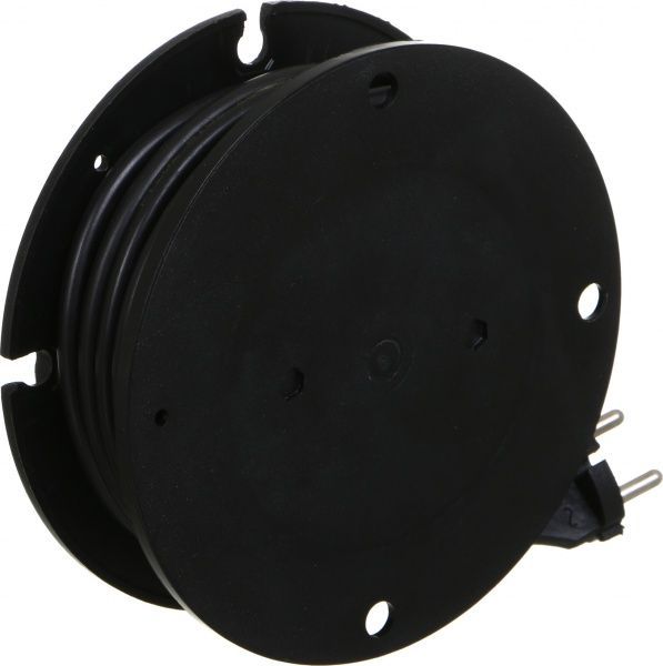 Удлинитель на катушке ОТК без заземления 3 гн. черный 5 м А-5-2х1,0 