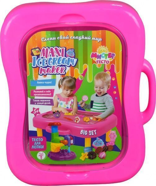 Тесто для лепки Strateg мистер тесто - подарочный чемодан