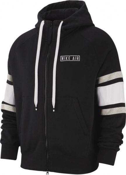 Джемпер Nike M NSW AIR HOODIE FZ FLC BV5149-010 р. M чорний