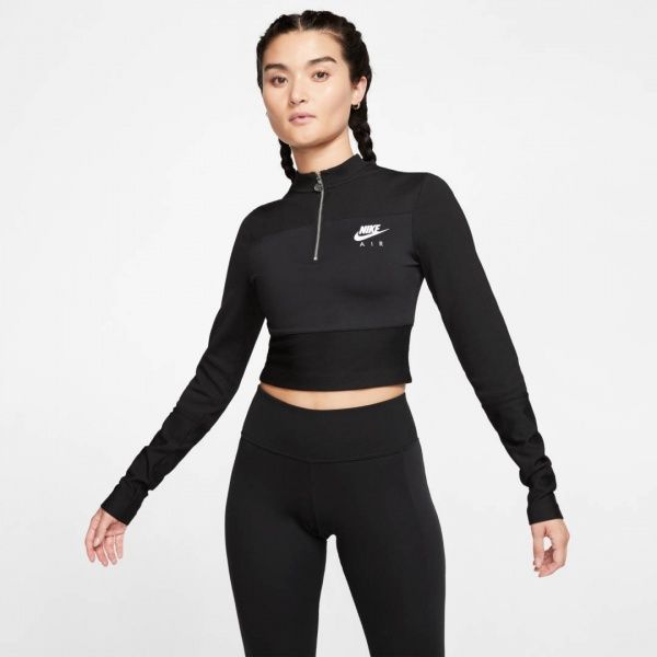 Футболка Nike W NSW AIR TOP LS RIB CJ3108-010 L чорний