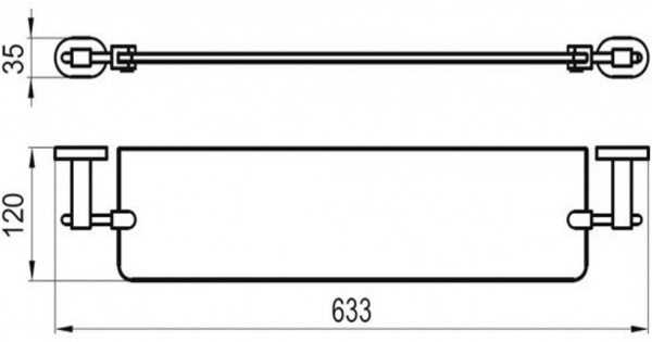 Полка Ravak CR 500