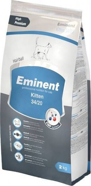 Корм Eminent Kitten для кошенят, вагітних та годуючих кішок 2 кг