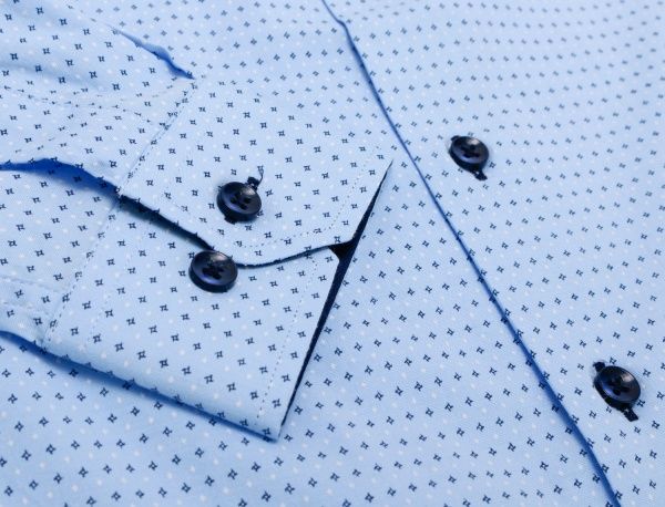 Сорочка дитяча INGVAR 30112/4 р.146 блакитний із принтом 