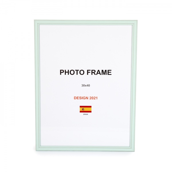 Рамка для фото 1 фото 30х40 см м'ятний 