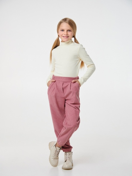 Штани для дівчаток Smil 115511 р.122 рожевий 