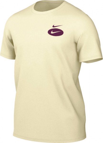 Футболка Nike M NSW ESS+ CORE 1 TEE DM6341-113 р.S бежевий