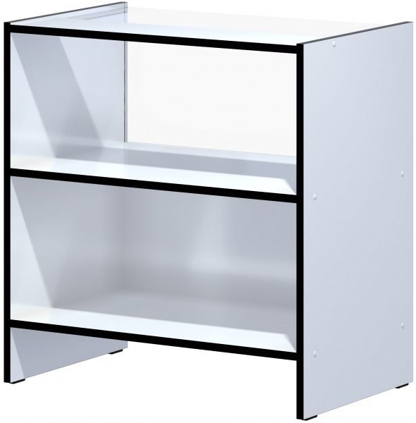 Прилавок скляний ДСП 80х500х835 мм PRLD PSB-80